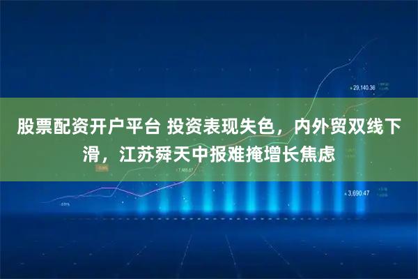 股票配资开户平台 投资表现失色，内外贸双线下滑，江苏舜天中报难掩增长焦虑